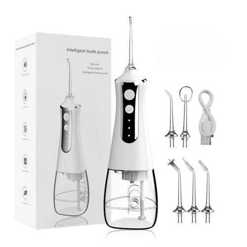 Portable Oral Irrigator Dental Water Flosser Rechargeable Dental Water