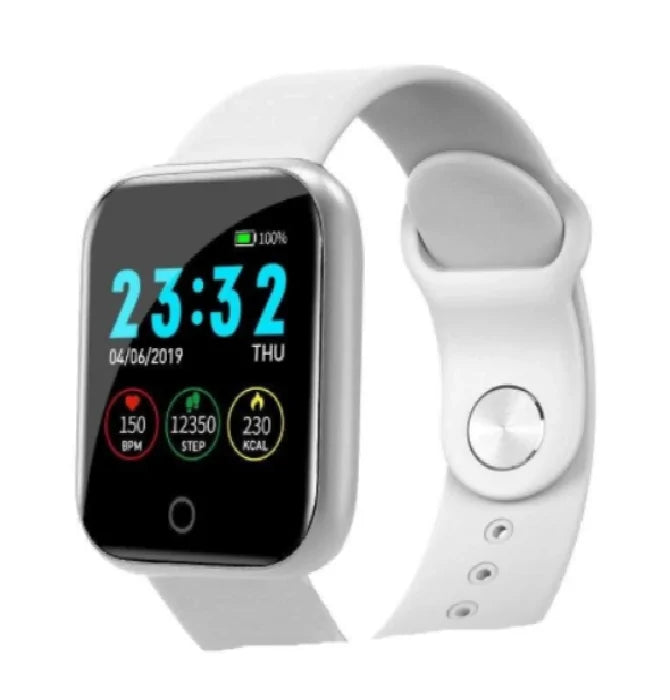 Steel and Silicone Smart Watch