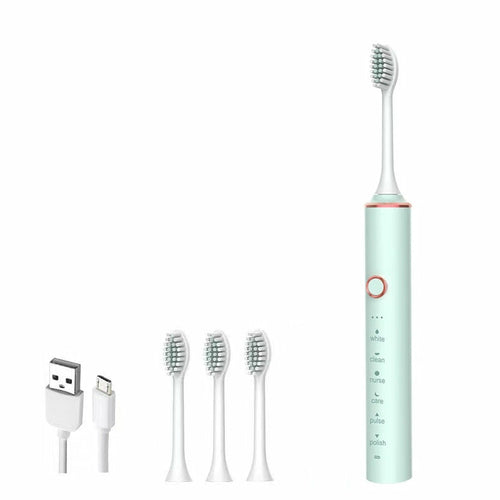 Ultrasonic Sonic Electric Toothbrush for Adults USB Rechargeable