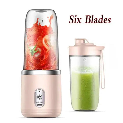 Portable Juicer Blender 300ml Electric Fruit Juicer USB Charging Lemon