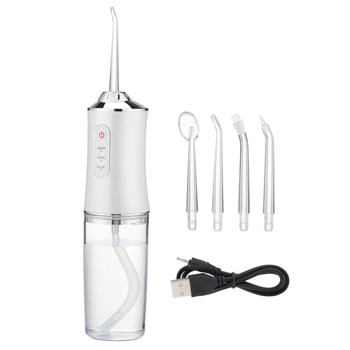 220ML Oral Irrigator USB Rechargeable 3 Modes Portable Dental Water