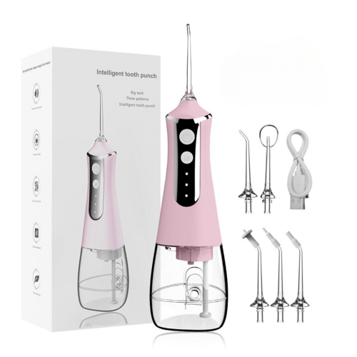 Portable Oral Irrigator Dental Water Flosser Rechargeable Dental Water