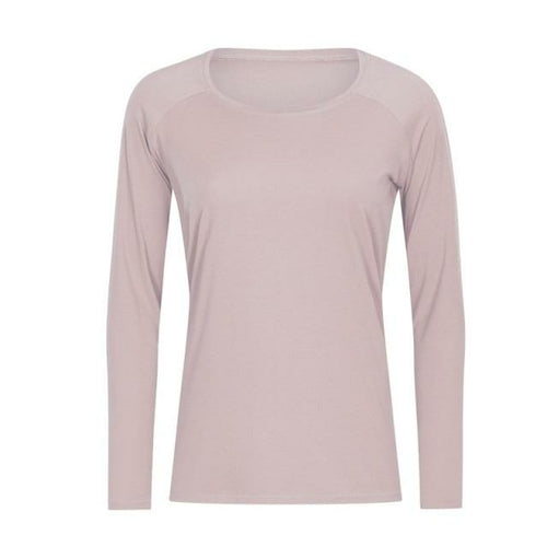 Naked-feel Fabric Skin Friendly Workout Yoga Long Sleeved Shirts Women