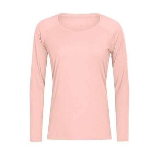 Naked-feel Fabric Skin Friendly Workout Yoga Long Sleeved Shirts Women