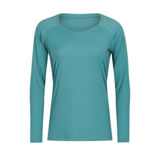 Naked-feel Fabric Skin Friendly Workout Yoga Long Sleeved Shirts Women